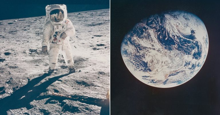 Iconic Portrait of Buzz Aldrin on the Moon Sells for $32,000 at Auction
