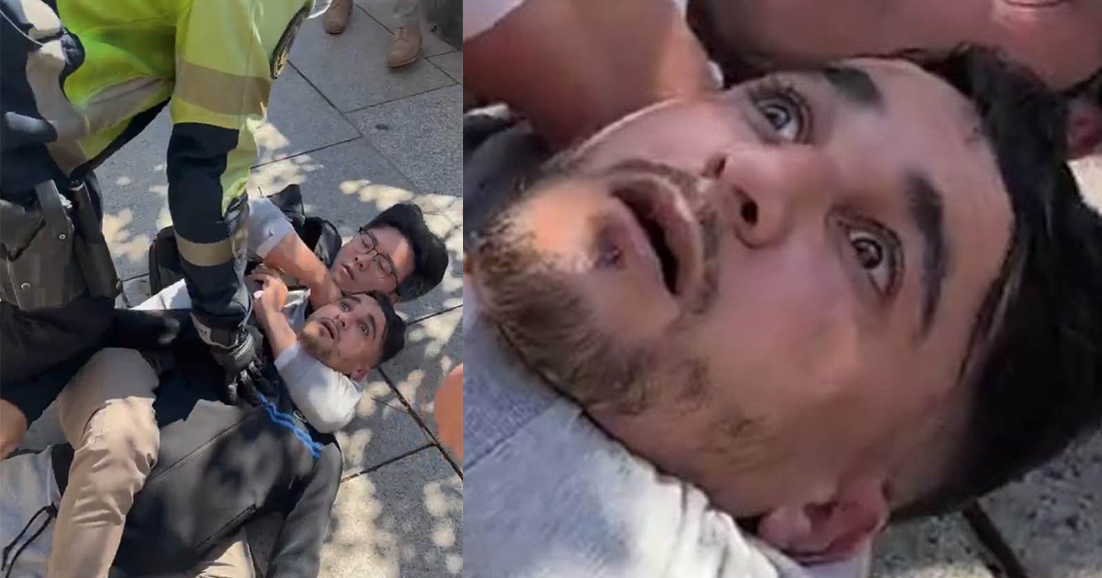 Chinese Photographer Uses Chokehold to Capture Camera Thief in Spain Chinese Photographer Uses Chokehold to Capture Camera Thief in Spain