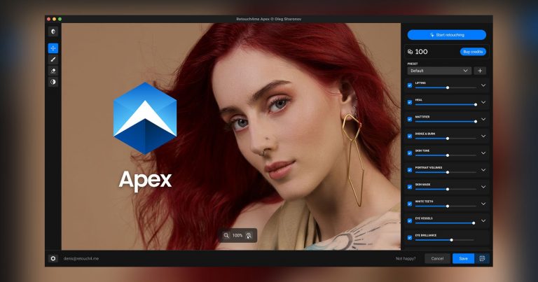 Retouch4me Apex Automatically Retouches Portraits in One Click