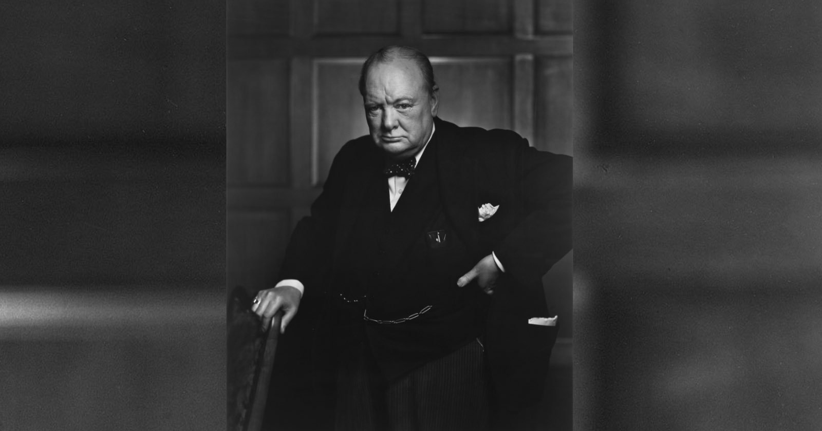 Man Who Stole Iconic Photograph of Winston Churchill is Jailed for Two Years Man Who Stole Iconic Photograph of Winston Churchill is Jailed for Two Years
