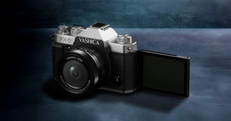 Yashica FX-D Camera Sports Six Film Sims and a ‘Film’ Advance Lever