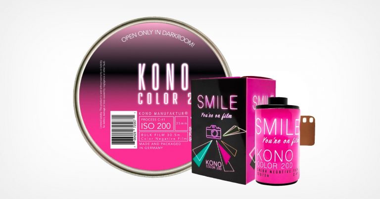 Kono Color 200 is a New Negative Film Available in Cartridges and Bulk Rolls