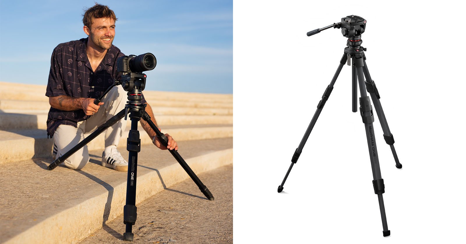 Manfrotto’s New ONE Hybrid Tripod Aims to Work Equally Well for Photo and Video Manfrotto’s New ONE Hybrid Tripod Aims to Work Equally Well for Photo and Video