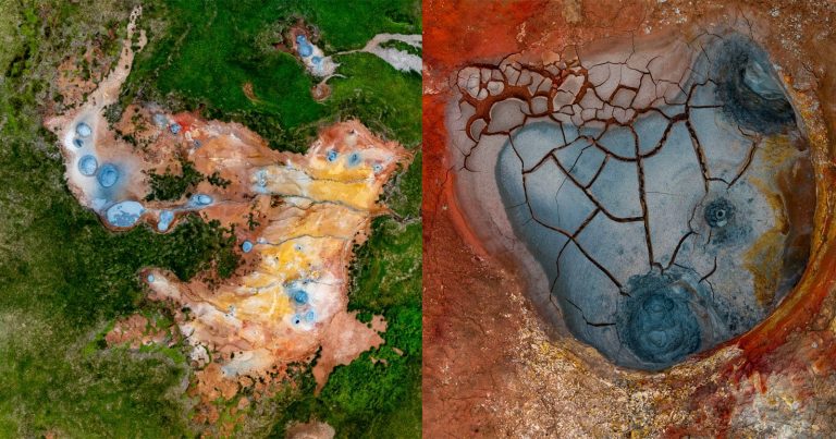 Photographer Sends Up His Drone to Capture Iceland’s Unique Geothermal Landscape