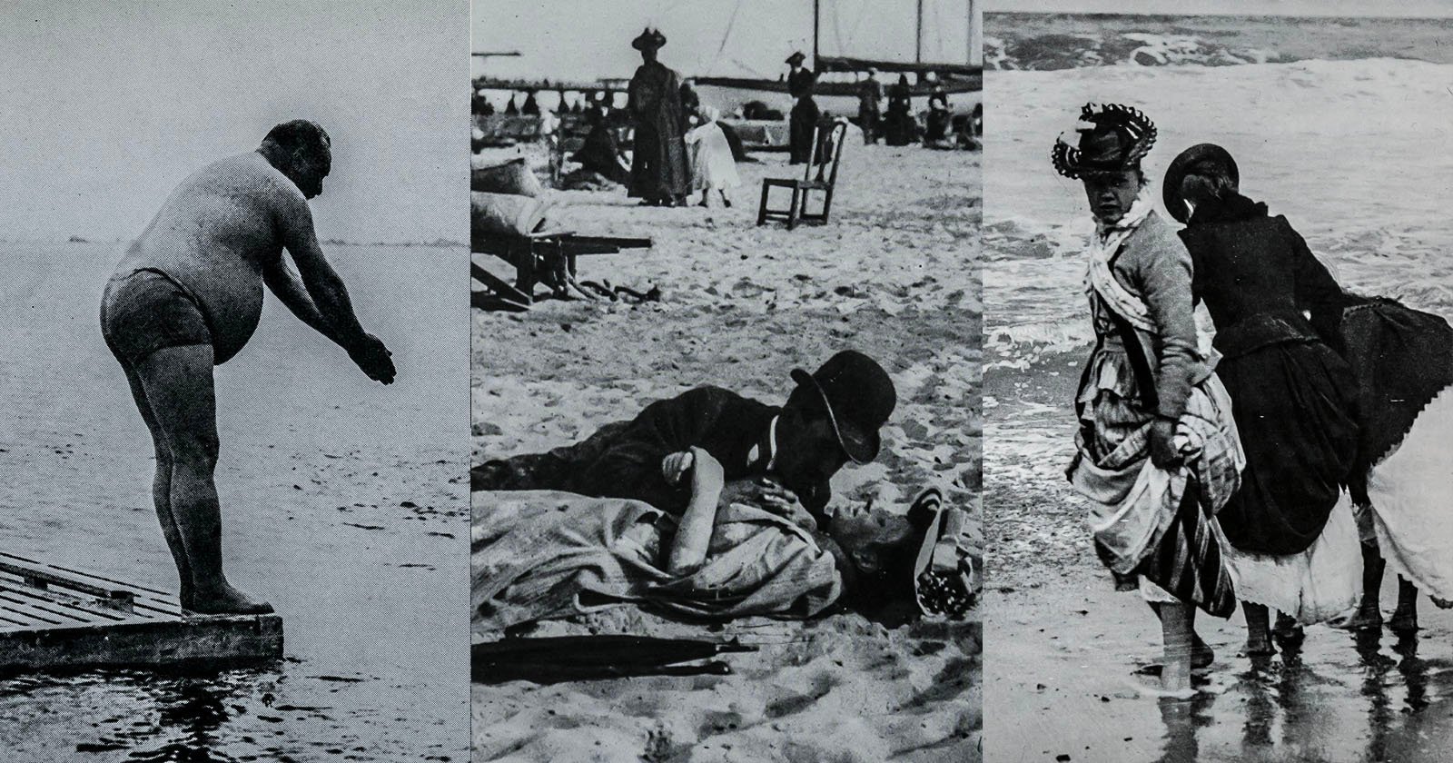 Rare Photos Show British Victorians Letting Their Hair Down at the Beach Rare Photos Show British Victorians Letting Their Hair Down at the Beach