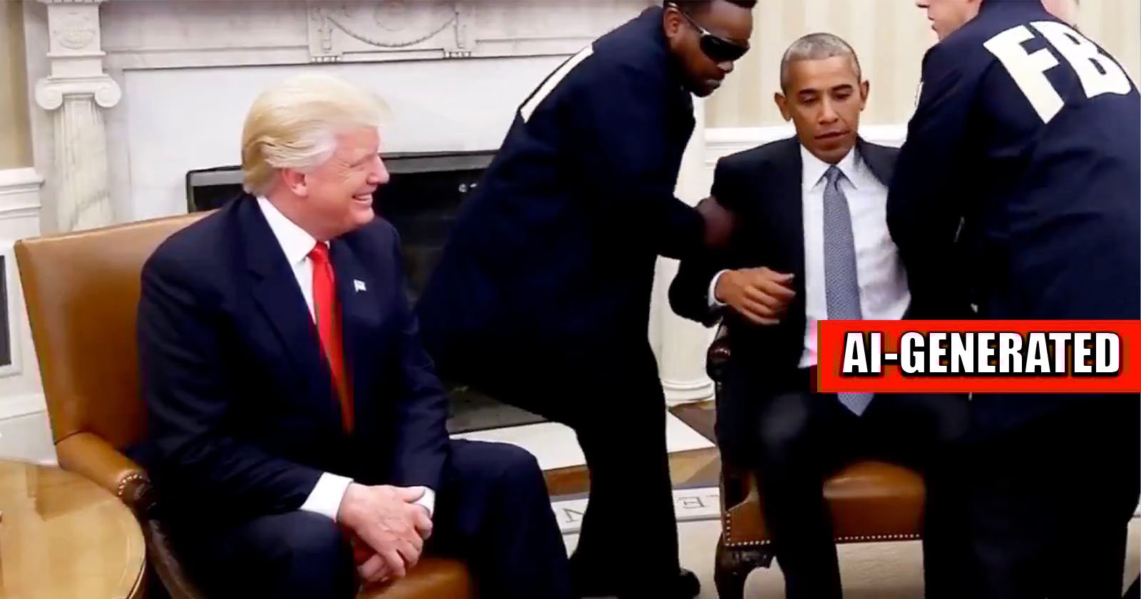 Trump Shares AI Video of Obama Getting Arrested Trump Shares AI Video of Obama Getting Arrested