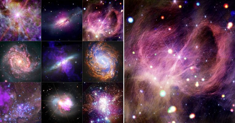 9 Never-Before-Seen X-Ray Photos Reveal the Hidden Beauty of Space