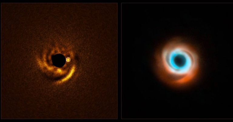 Extraordinary Images Show New Planet Being Born 440 Light-Years Away