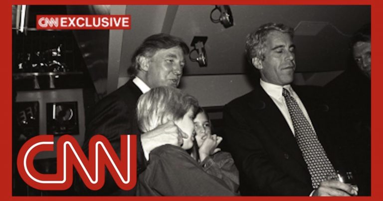 Photographer Checks Archive and Discovers Unseen Images of Epstein at Trump’s Wedding