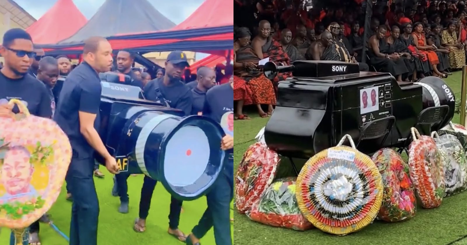 Photographer is Laid to Rest in a Sony Camera Coffin