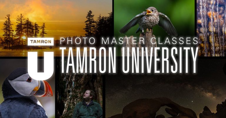 Tamron University Offers Free Online Photo Classes Taught by Pros