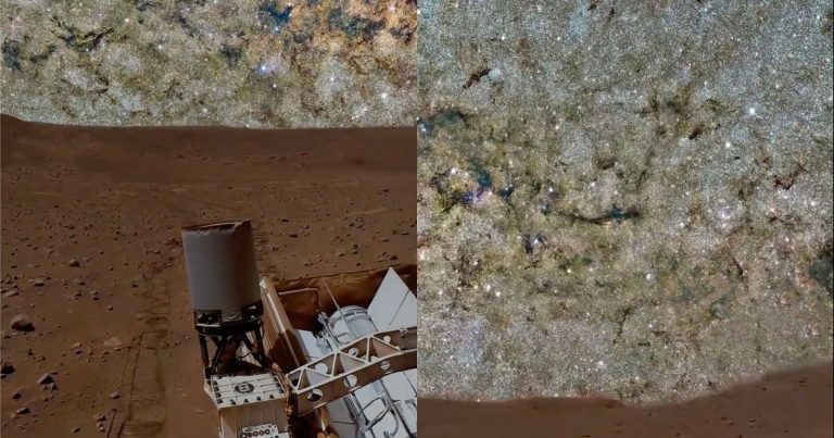 No, This Isn’t What the Night Sky Looks Like on Mars