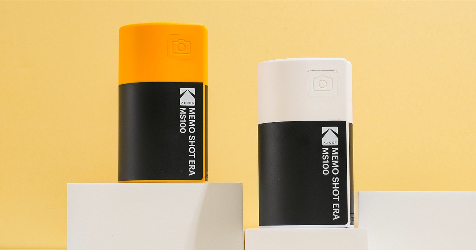 This Fun Kodak Instant Camera and Printer Looks Like a Roll of Film This Fun Kodak Instant Camera and Printer Looks Like a Roll of Film