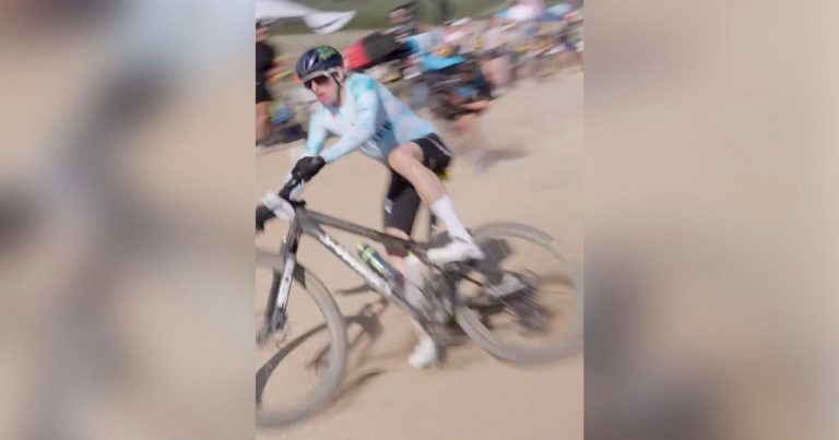 Careless Cameraman Takes Out Mountain Biker During Ultramarathon