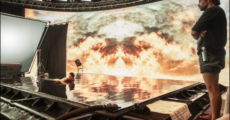 Sølve Sundsbø Shoots the 2026 Pirelli Calendar With Giant LED Screen to Imitate Nature