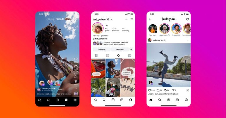 Instagram Adds a ‘Reposts’ Tab to Users’ Profiles, Similar to TikTok