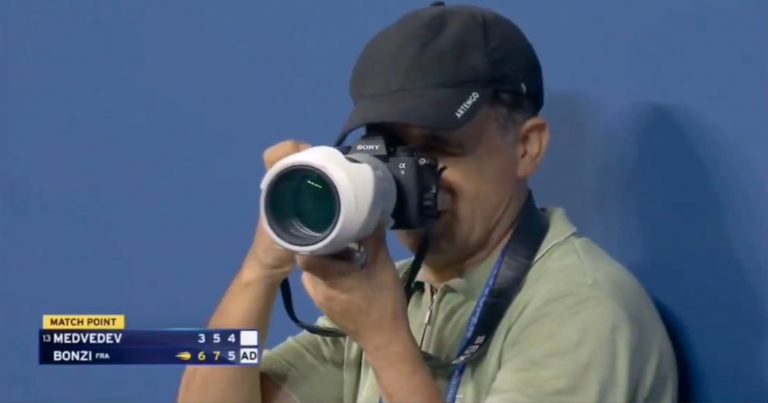 US Open Pushes Back Against Photographer Who Walked onto Tennis Court