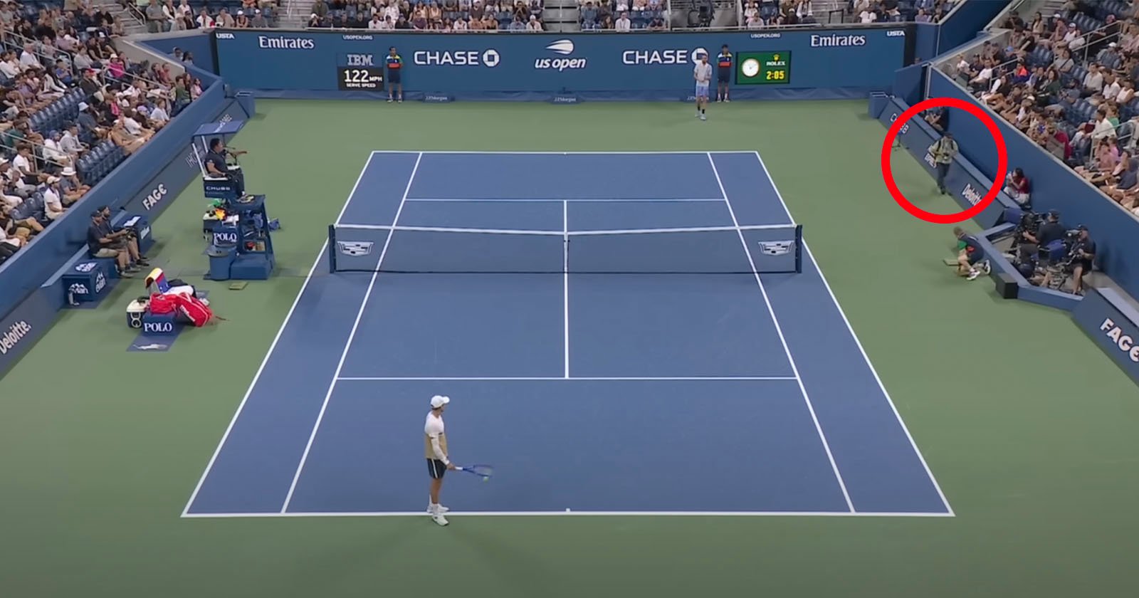 Photographer is Ejected From US Open After Interrupting Match Point and Sparking Chaos Photographer is Ejected From US Open After Interrupting Match Point and Sparking Chaos