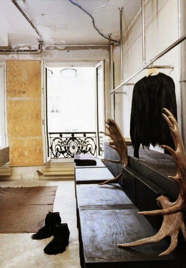 Rick Owens industrial Paris apartment