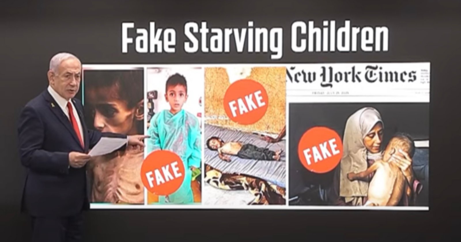 Israeli PM Says He May Sue The New York Times Over ‘Fake’ Photos of Gaza
