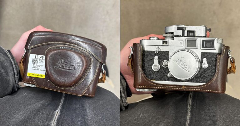 Photographer Finds $2,000 Leica Camera for $10 at Thrift Store