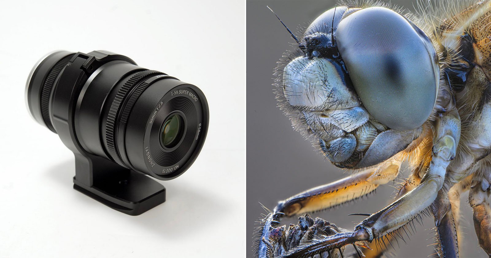 New Mitakon 55mm f/2.8 Macro Lens Delivers Incredible 5x Magnification New Mitakon 55mm f/2.8 Macro Lens Delivers Incredible 5x Magnification