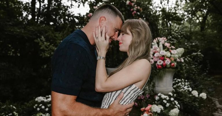 Taylor Swift’s and Travis Kelce’s Engagement Photos Break Instagram Record