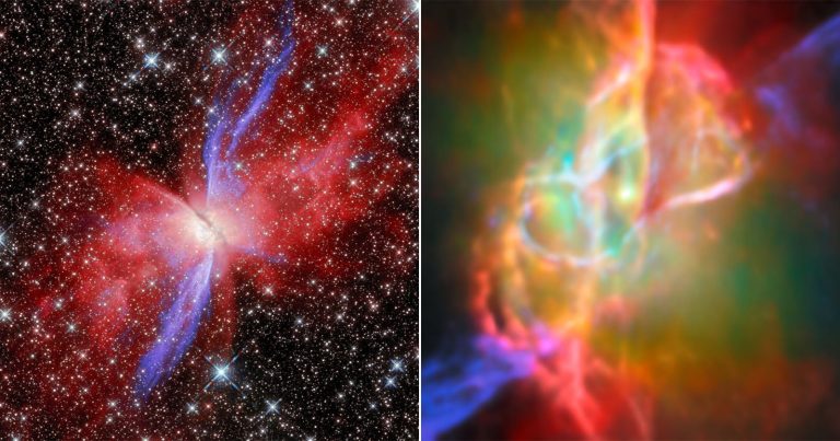 Webb Captures the First-Ever Image of the Butterfly Nebula’s Hidden Heart