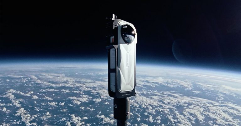 Insta360 Sent Its New Satin White X5 360° Camera to the Edge of Space
