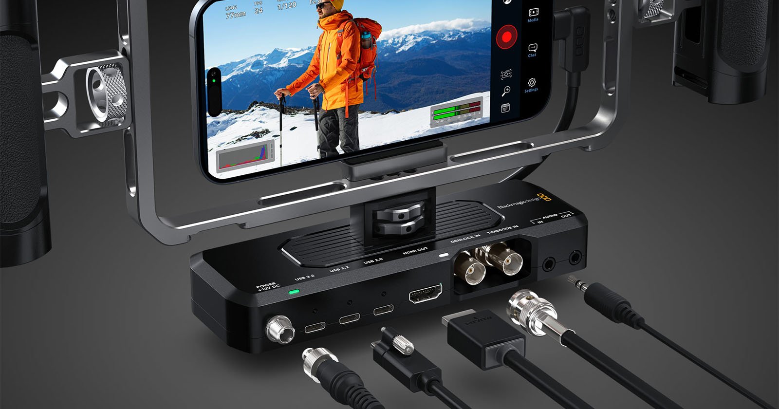 Blackmagic’s New Camera ProDock Supercharges Pro iPhone Filmmaking
