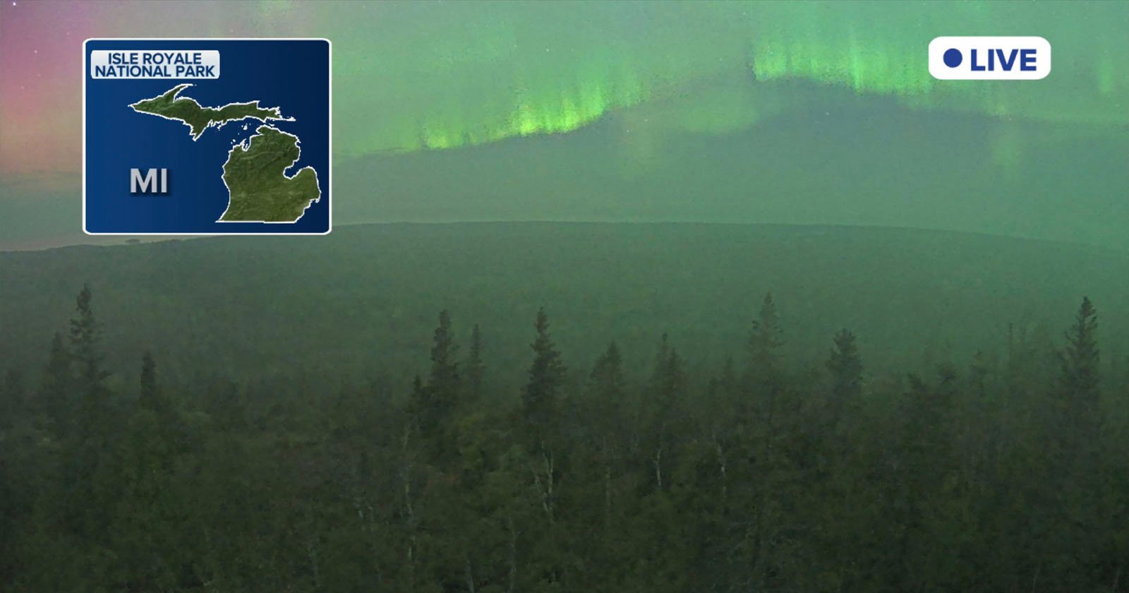 Aurora Lights Dazzled National Park Cameras Last Night, And There Could Be More Tonight