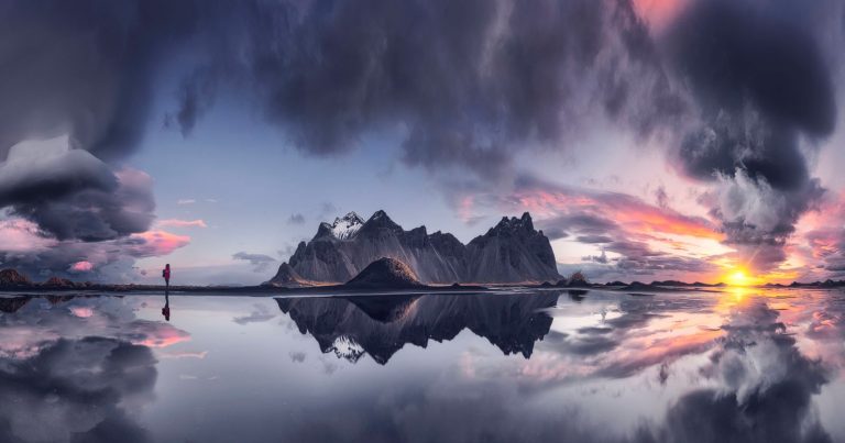 Photographer Captures Awe-Inspiring Images That Blend Earth and Sky