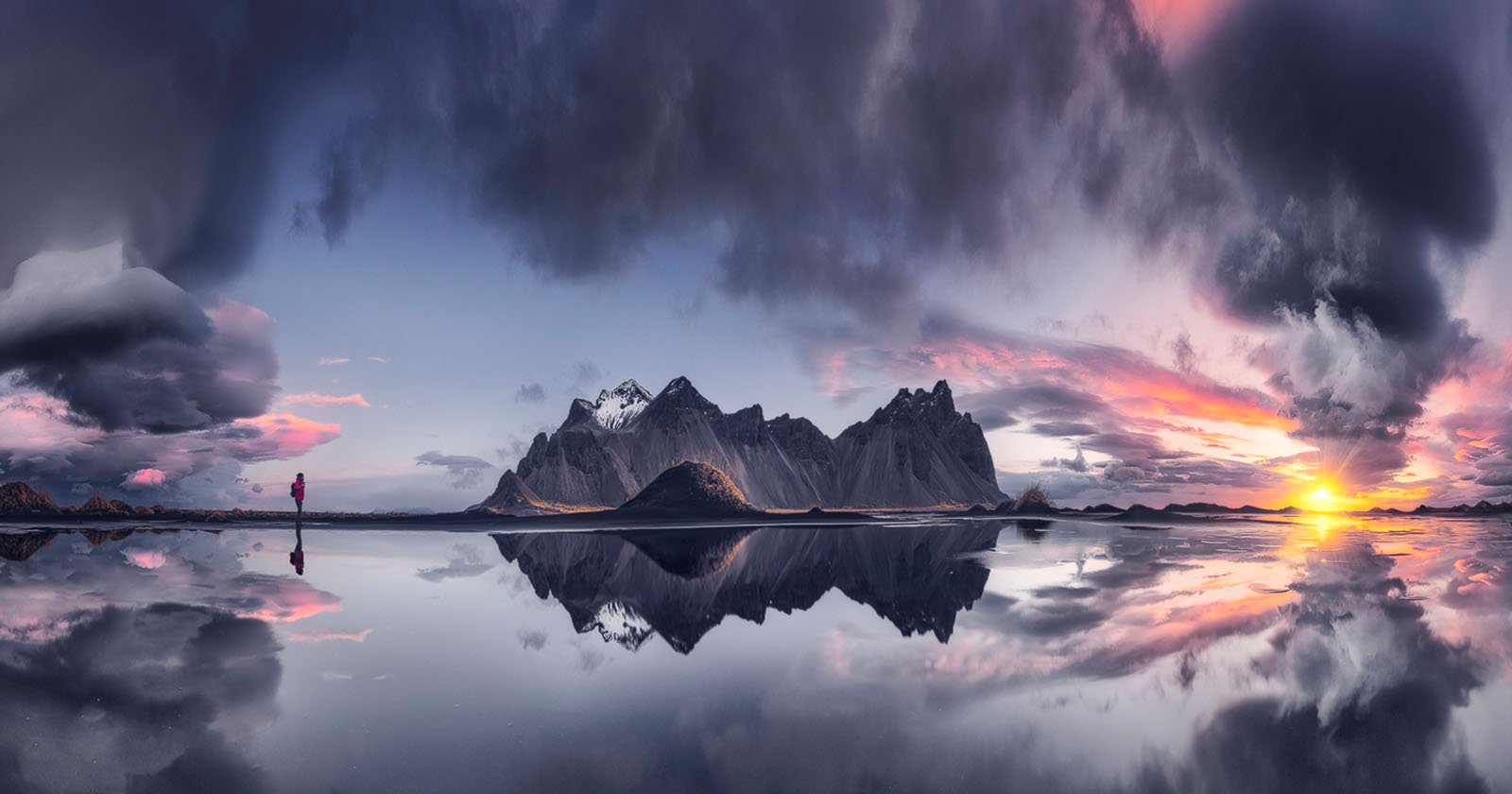 Photographer Captures Awe-Inspiring Images That Blend Earth and Sky