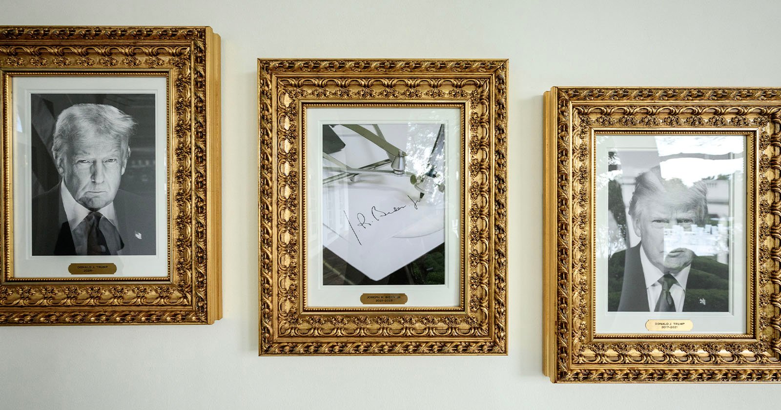 Biden’s Portrait in Trump’s New Presidential Walk of Fame is a Photo of an Autopen Biden’s Portrait in Trump’s New Presidential Walk of Fame is a Photo of an Autopen