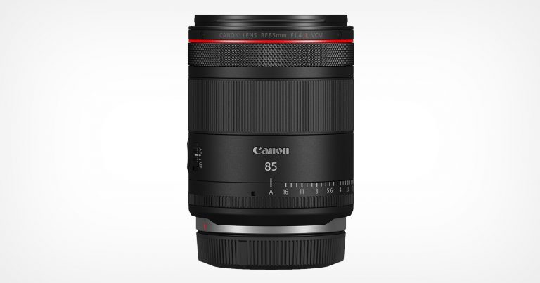 Canon Adds the 85mm f/1.4L VCM to Its Hybrid Lens Series