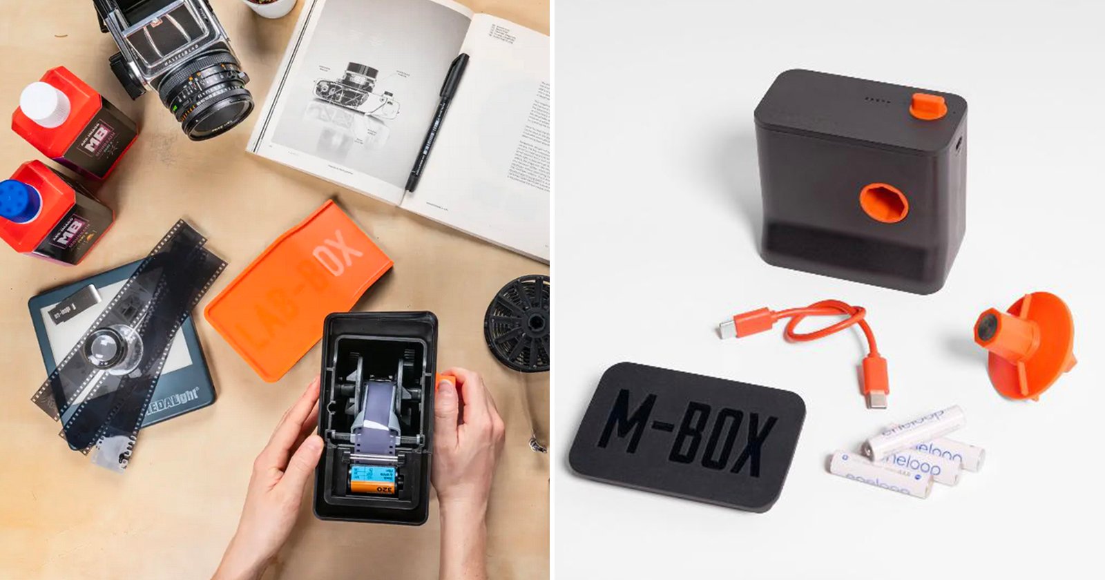 M-Box Adds Automated Agitation to the Lab-Box Film Development System M-Box Adds Automated Agitation to the Lab-Box Film Development System