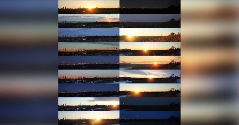 Photographers Capture the Sun and Moon Dancing Together Over 12 Months