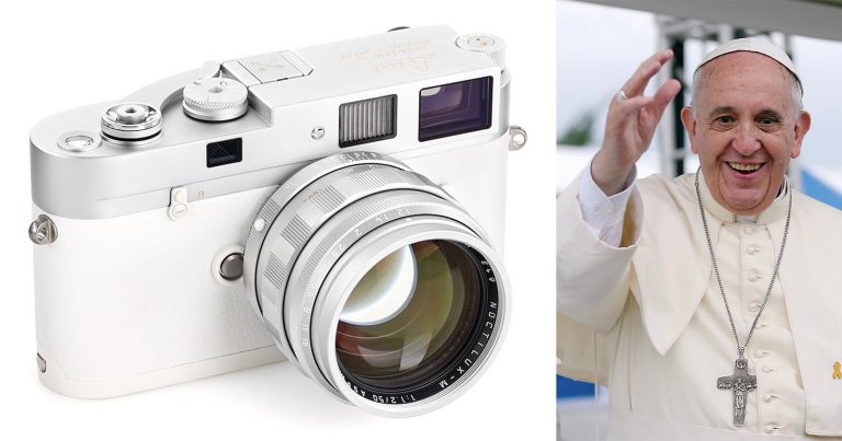 Pope Francis’ Leica M-A Set to be Auctioned for Charity