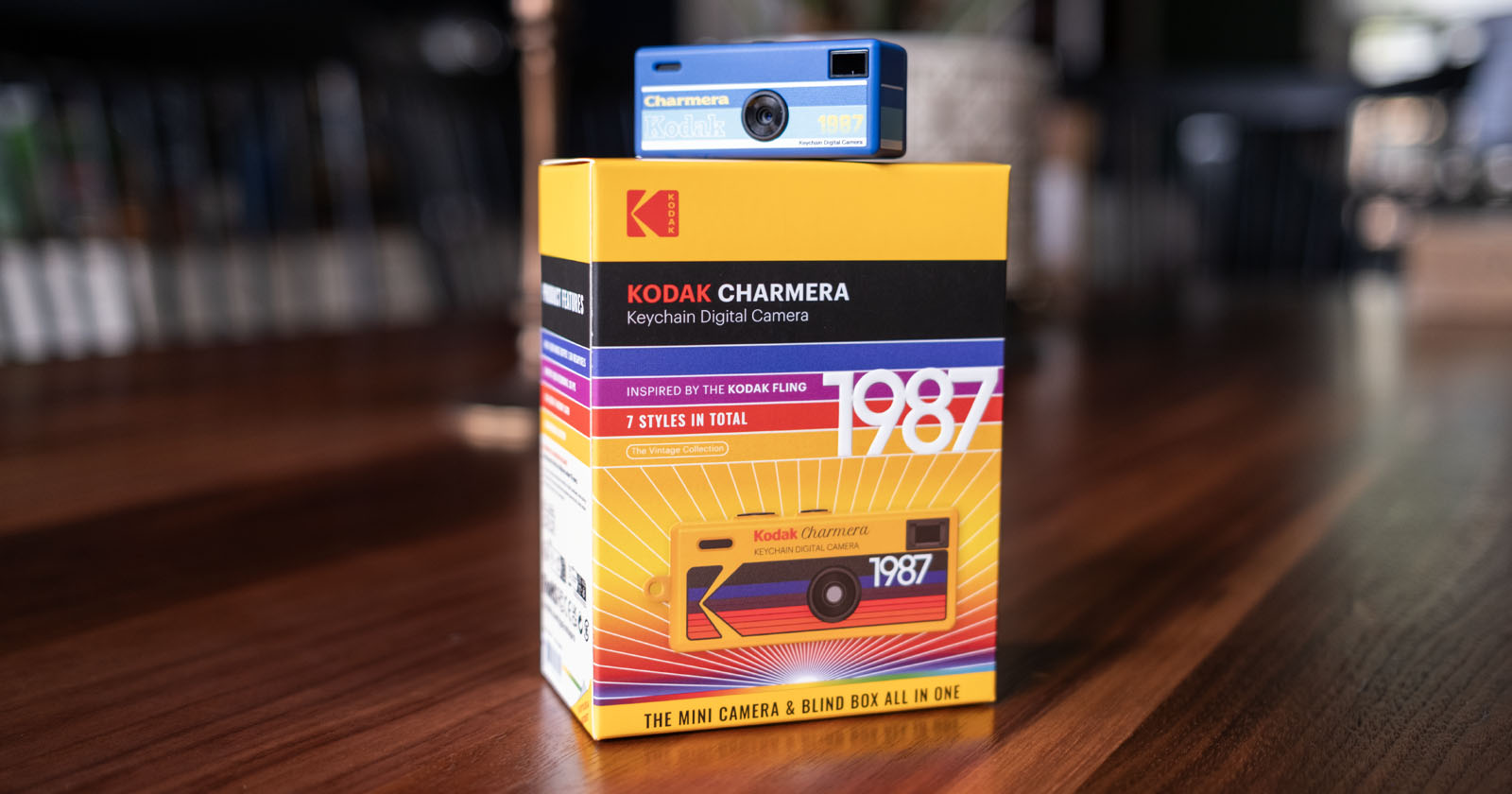 The Kodak Charmera is a Tiny Digital Keychain Camera Sold in Blind Boxes