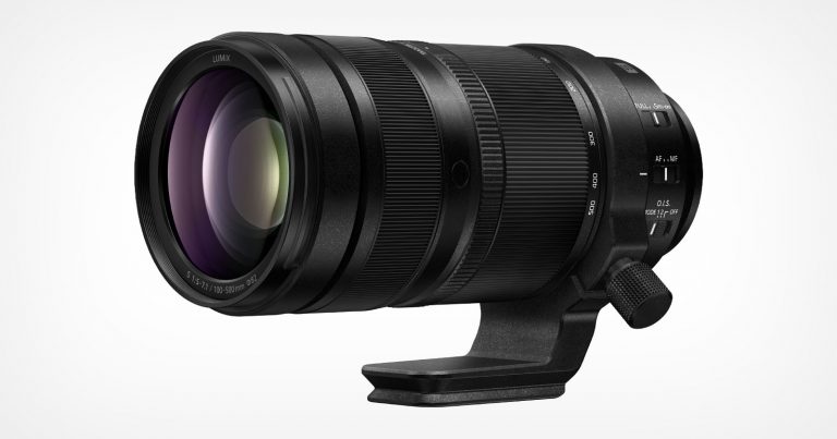 The Lumix S 100-500mm f/5-7.1 is Panasonic’s First Full Frame Ultra Tele Zoom