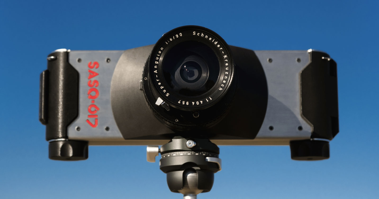 The Sasquatch 617 is a Tank-Like, Steel, Panoramic Film Camera The Sasquatch 617 is a Tank-Like, Steel, Panoramic Film Camera