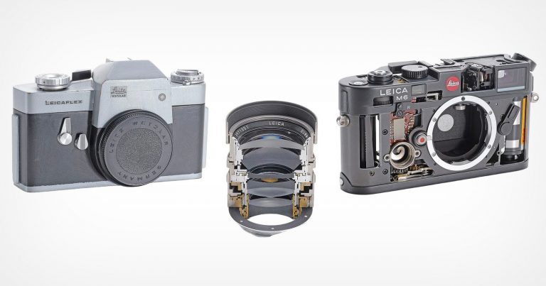 Wooden and Cutaway Leica Cameras Set to Fetch Thousands at Auction