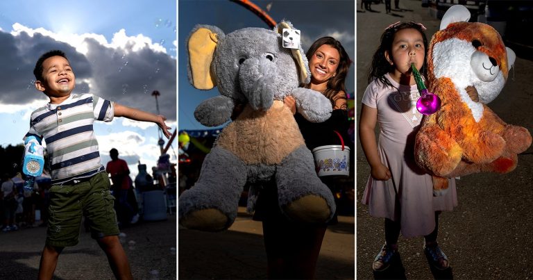 Photographer’s Portraits of People With Prizes Captures the Fun of Fairs
