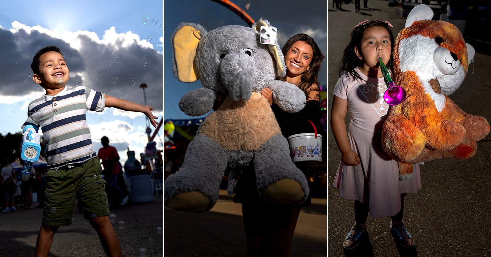 Photographer’s Portraits of People With Prizes Captures the Fun of Fairs Photographer’s Portraits of People With Prizes Captures the Fun of Fairs
