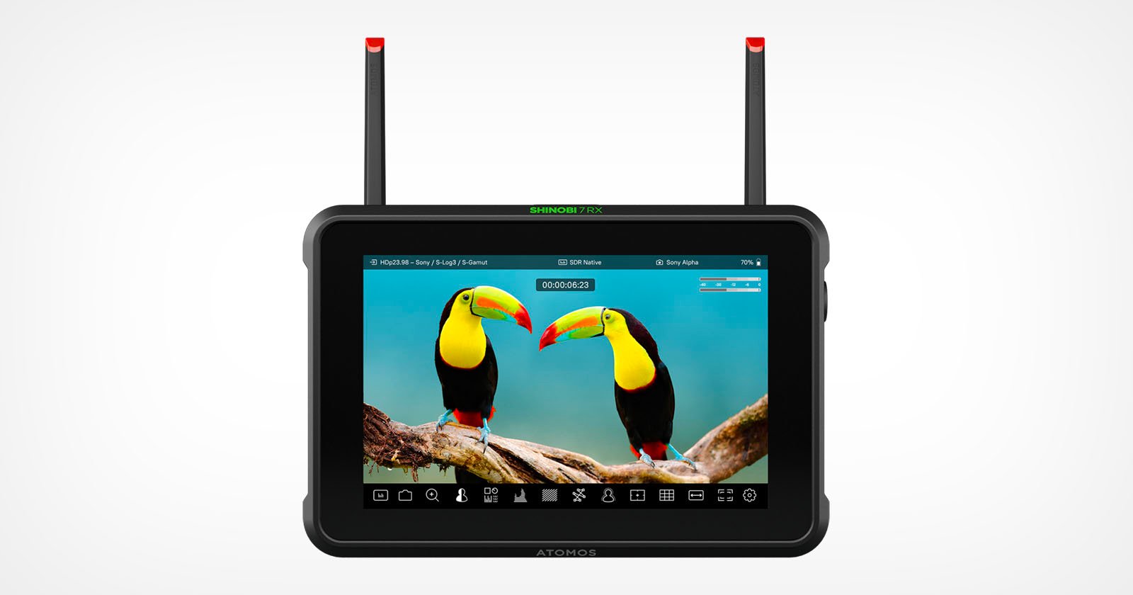 Atomos’ Redesigned Shinobi 7 RX HDMI Monitor Is Super Bright
