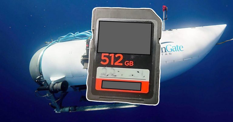 SD Card Recovered From Camera That Was Onboard Oceangate Titan Sub