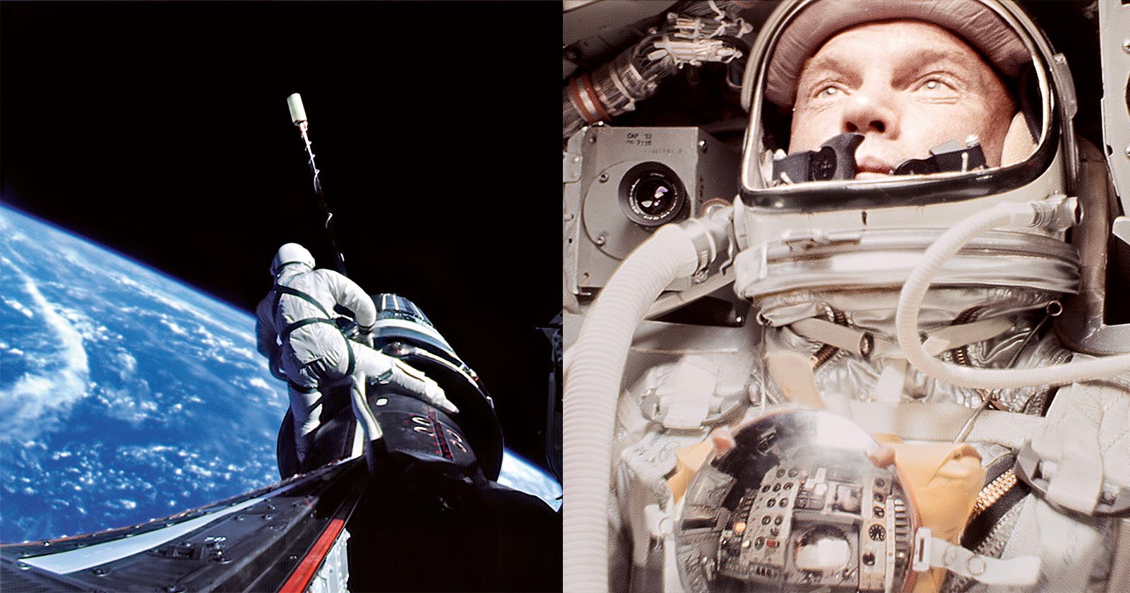 Some of the First-Ever Photos Taken in Space Have Been Lovingly Restored Some of the First-Ever Photos Taken in Space Have Been Lovingly Restored