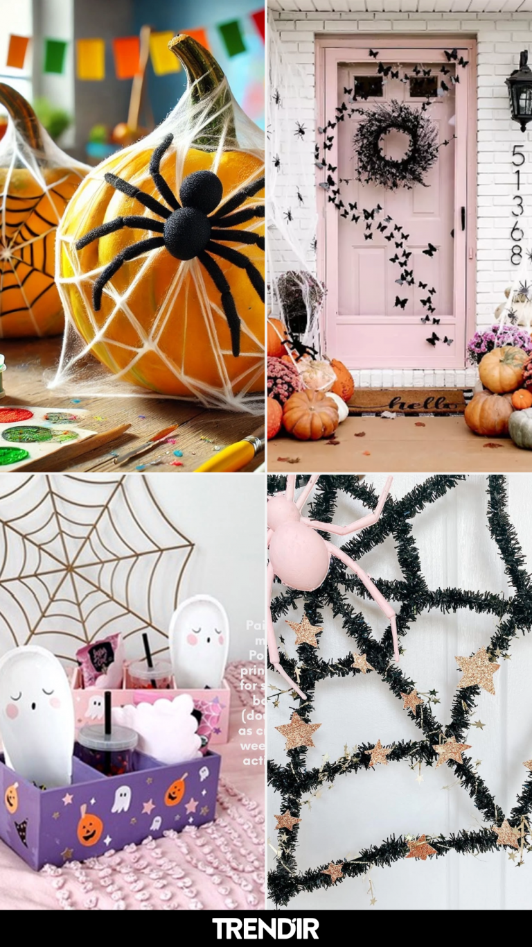 28 Halloween Spider Decoration Ideas So Realistic, Kids Won’t Want to Walk Past Them