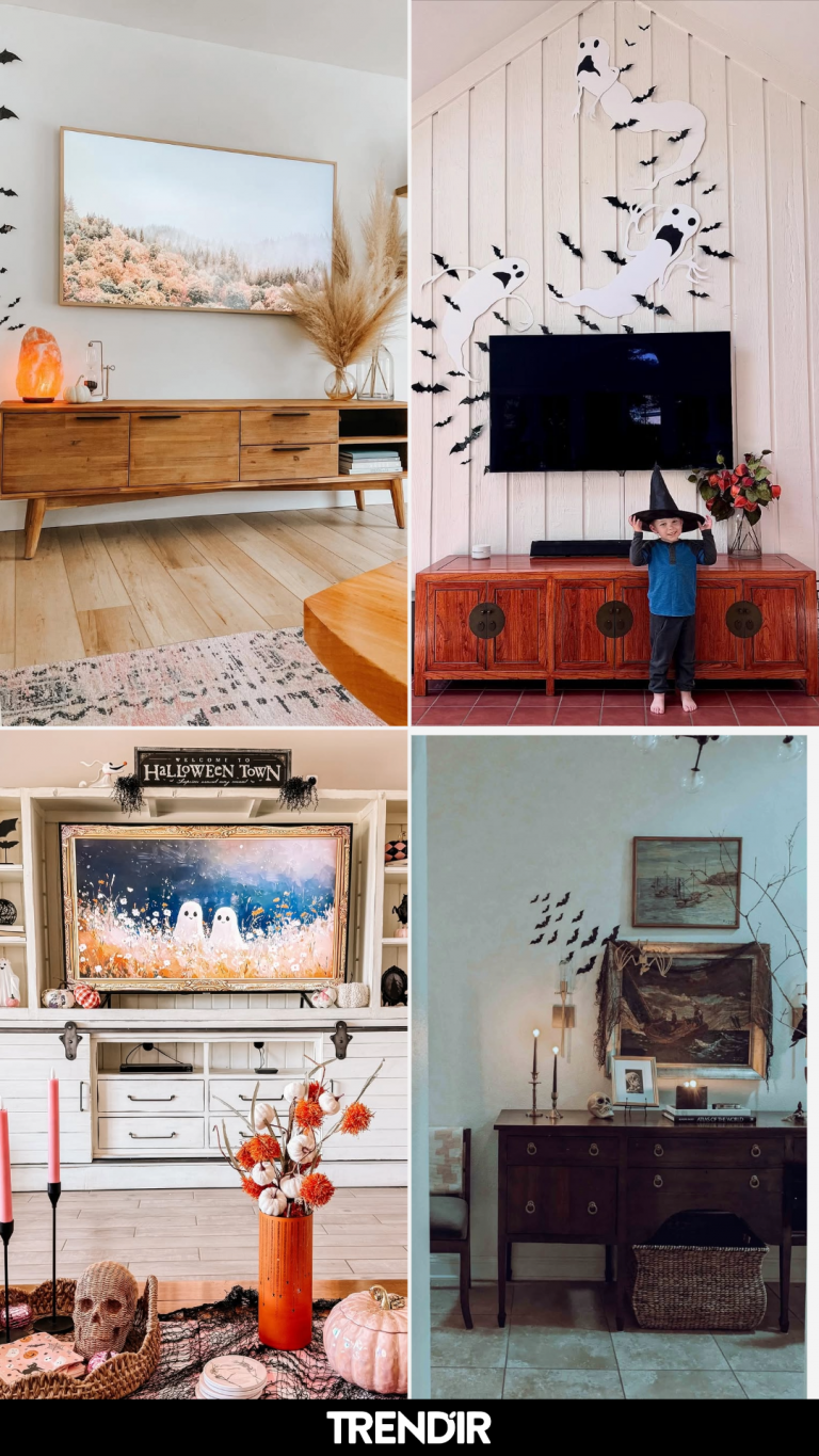 24 Halloween TV Stand Decor Ideas So Hot Right Now, You’re Already Behind