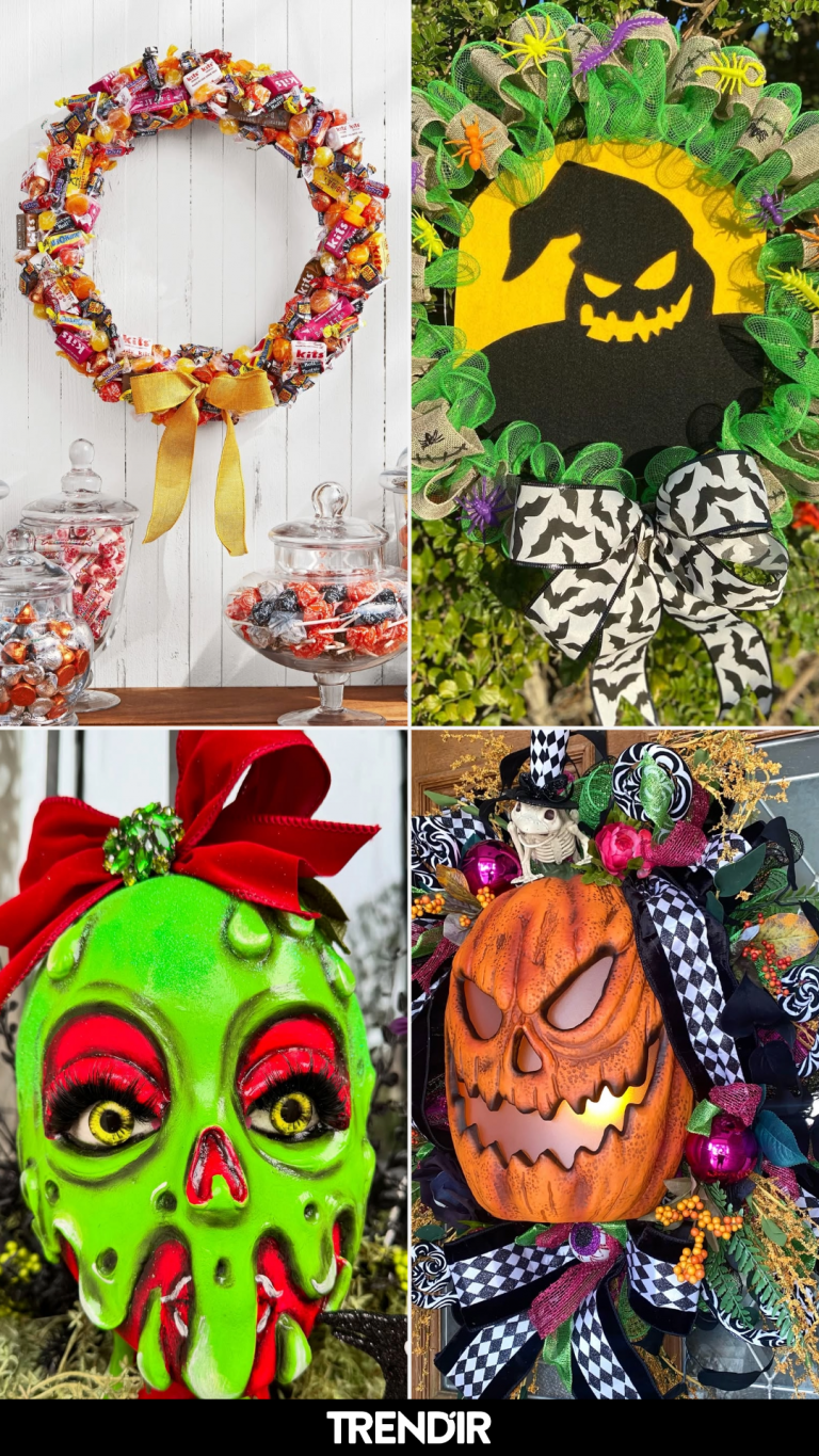 32 Halloween Wreath Ideas You’ll Wish You Stole Before October Hit